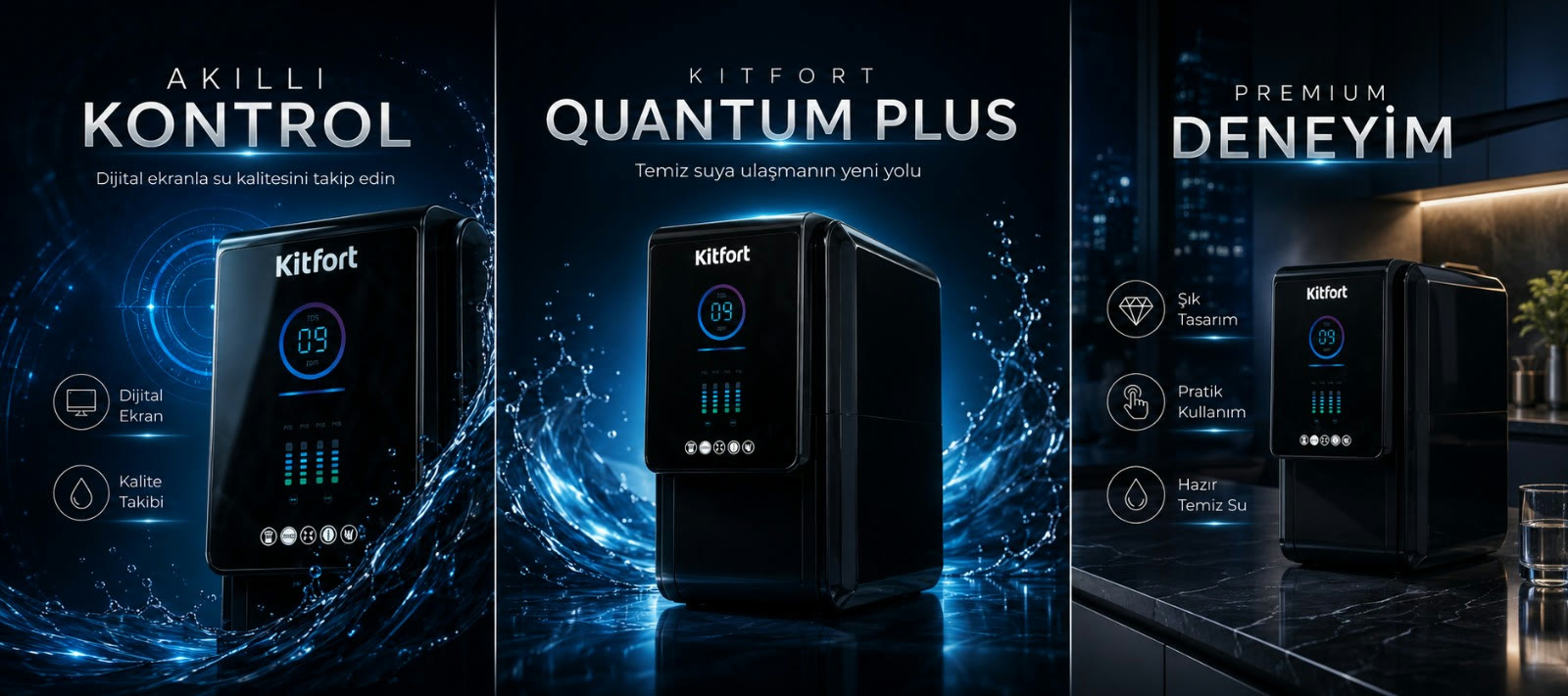 Kitfort Quantum Plus: Akıllı Kontrol, Premium Deneyim